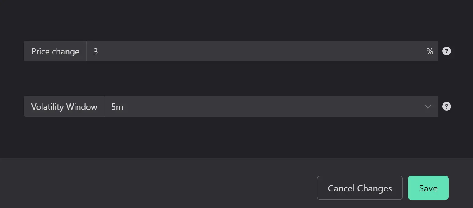 Kraken volatility trading bot